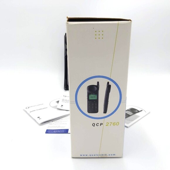 Qualcomm QCP 2760 Thin Phone Dual Band Dual Mode Handset Digital & Analog Modes - Picture 6 of 7